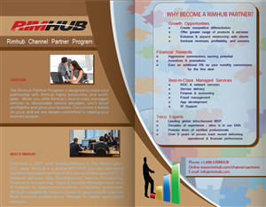 Brochure Design by raanvinu for Rimhub, Inc. | Design: #2032403