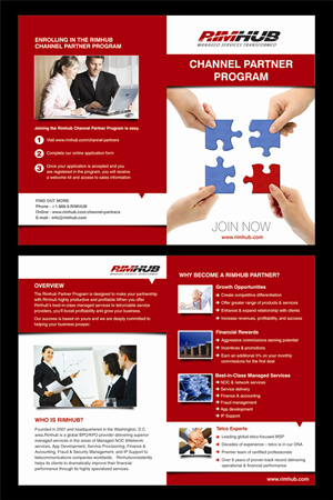 Brochure Design by rkailas for Rimhub, Inc. | Design: #2038574