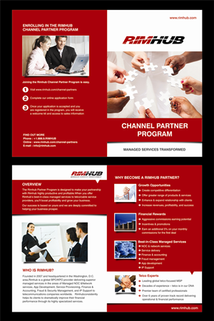 Brochure Design by rkailas for Rimhub, Inc. | Design: #2038579