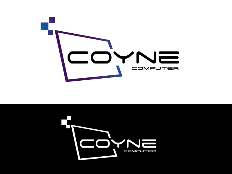Logo Design by H4R5Z for Coyne Computer | Design #8391544