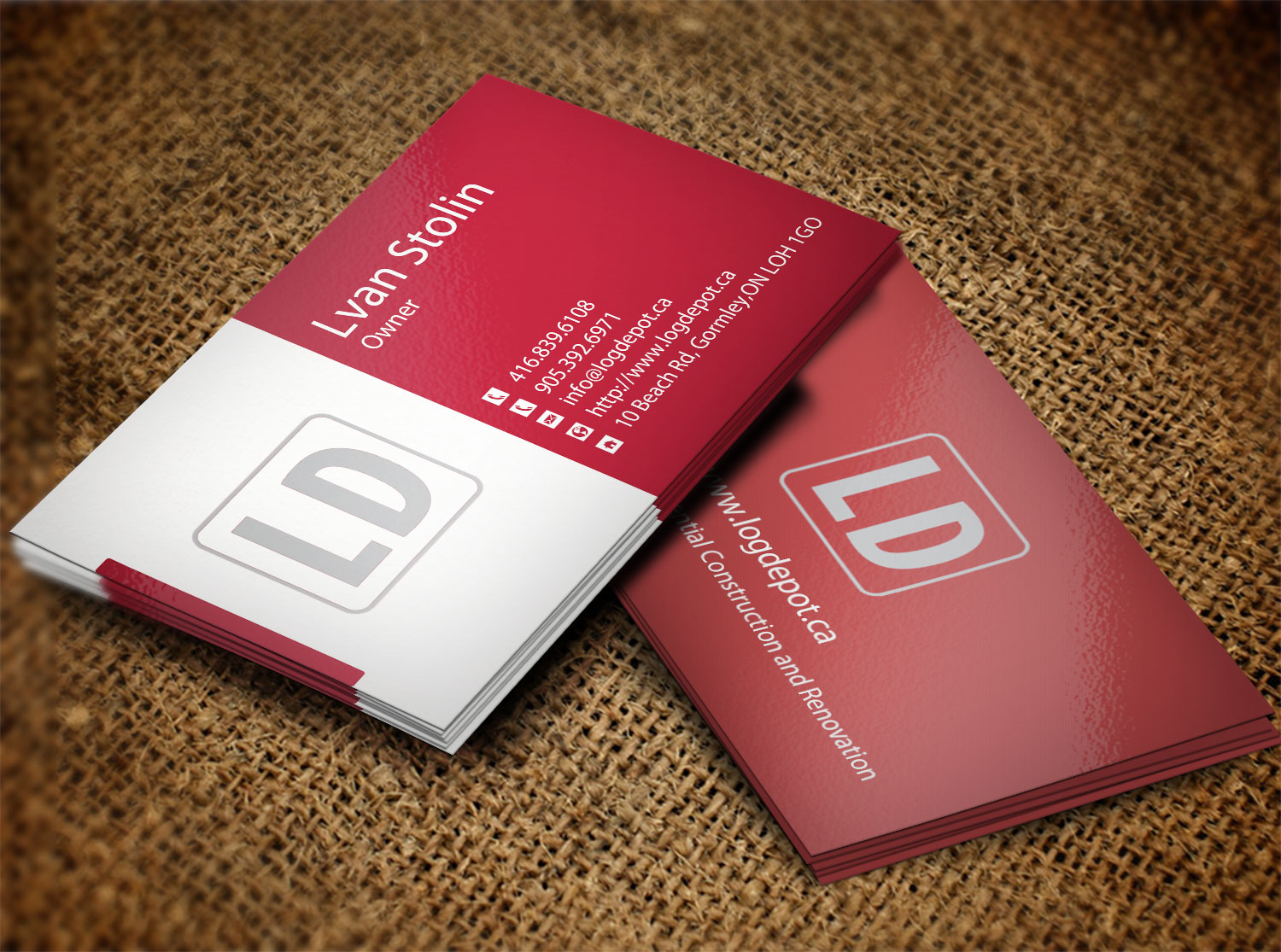 Business Card Design by Lanka Ama for this project | Design #8398540