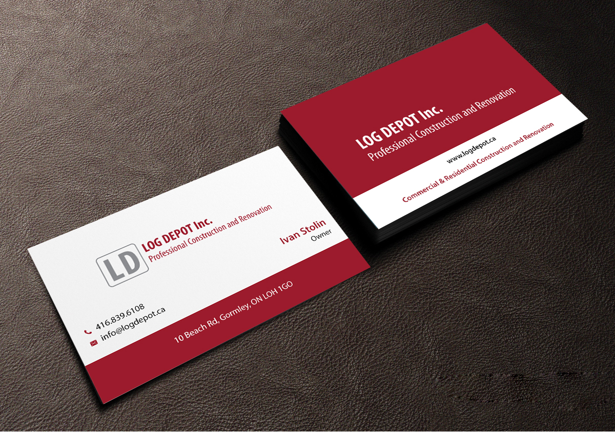 Visitenkarten-Design von Creations Box 2015 für dieses Projekt | Design #8415998