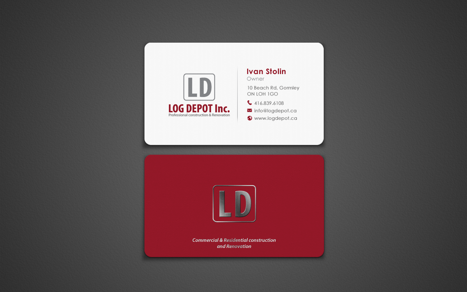 Business Card Design by chandrayaan.creative for this project | Design #8415046