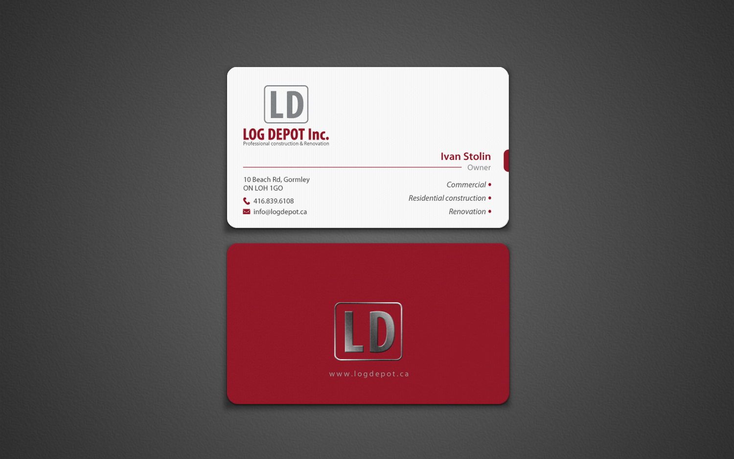 Business Card Design by chandrayaan.creative for this project | Design #8415084