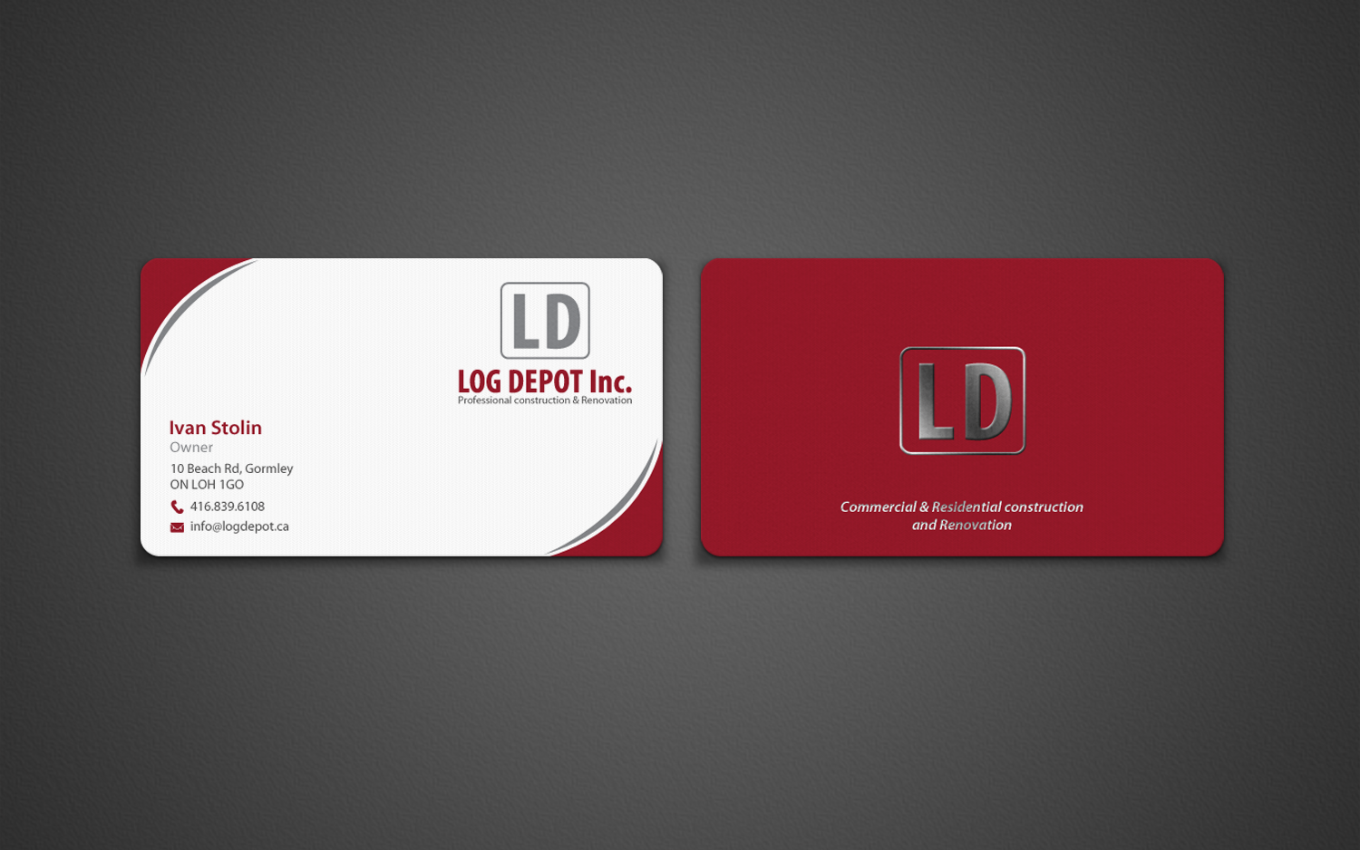 Business Card Design by chandrayaan.creative for this project | Design #8421743