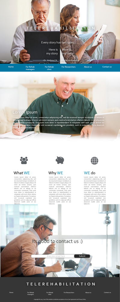 Diseño Web por BC Arts para Institute for Cognitive Prosthetics | Diseño #8450096