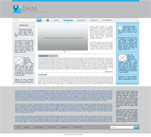 Wordpress Design by Kiwi for Digital Heritage Mapping, Inc. | Design #745610