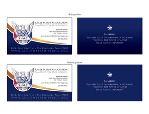 Memorable Business Card for Boy Scout Adult Volunteer Role | Visitenkarten-Design von Lisa