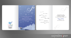 Card Design by  Najmi for Water Words That Work LLC | Design: #8414958
