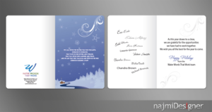 Card Design by  Najmi for Water Words That Work LLC | Design: #8419066