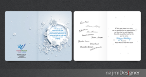 Card Design by  Najmi for Water Words That Work LLC | Design: #8430434
