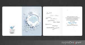 Card Design by  Najmi for Water Words That Work LLC | Design: #8430480