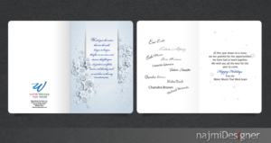 Card Design by  Najmi for Water Words That Work LLC | Design: #8437164