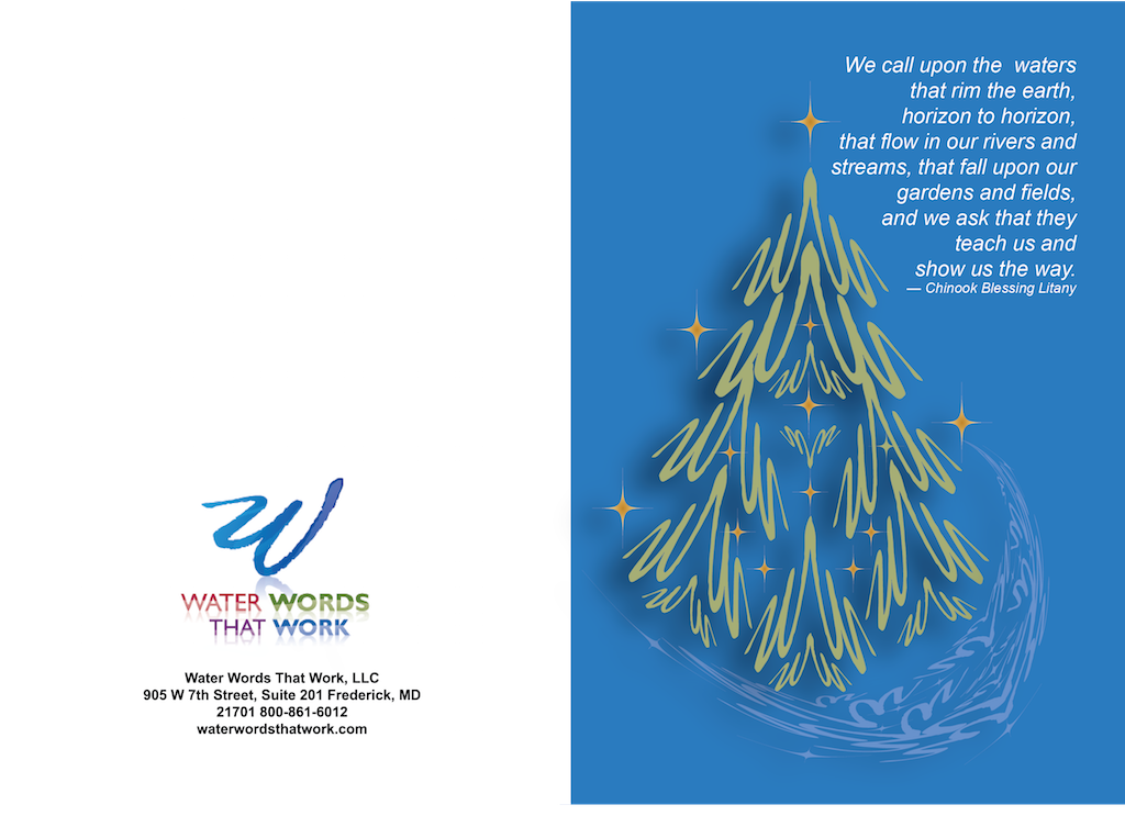Card Design by ralfalopagusstudio for Water Words That Work LLC | Design #8417577