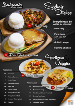 Indonesian Restaurant in Singapore Needs a Menu Design | Menü-Design von nivleik
