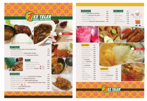 Menu Design by yophi
