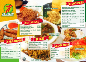 Menu Design by eleutherios for Es Teler 77 | Design: #8479502