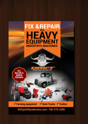 Flyer-Design von uk für drift production services | Design: #8466959
