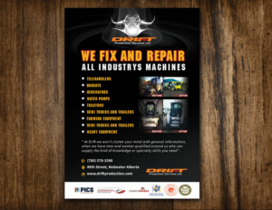 Flyer-Design von Mehak Ali für drift production services | Design: #8439563