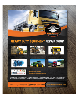 Flyer-Design von alex989 für drift production services | Design: #8415062