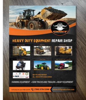 Flyer-Design von alex989 für drift production services | Design: #8417566