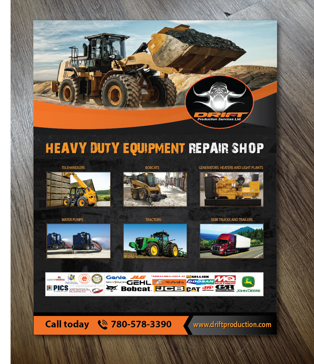 Flyer-Design von alex989 für drift production services | Design #8480938