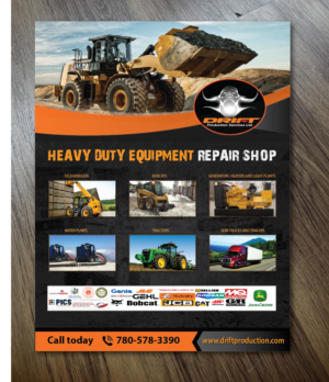 Flyer-Design von alex989 für drift production services | Design: #8480938