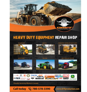 Flyer-Design von alex989 für drift production services | Design: #8536439