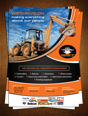 Flyer-Design von creative.bugs für drift production services | Design: #8398401