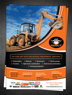 Flyer-Design von creative.bugs für drift production services | Design: #8479728