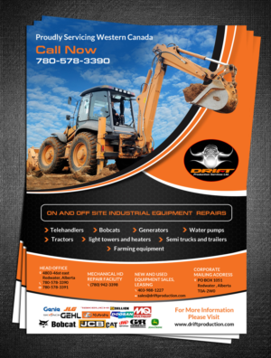 Flyer-Design von creative.bugs für drift production services | Design: #8552526