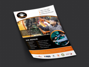 Flyer-Design von pivotaldesign.biz für drift production services | Design: #8402183