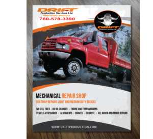 Flyer Design by alex989 for drift production services | Design: #8415283