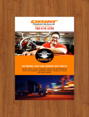 Flyer Design by creativeride for drift production services | Design: #8402776
