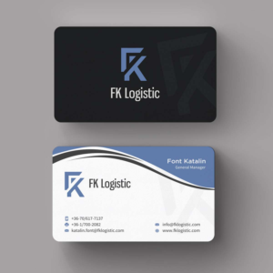 Business Card Design by INDIAN_Ashok for FK Logistic Hungary Kft | Design: #8393459