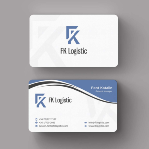 Business Card Design by INDIAN_Ashok for FK Logistic Hungary Kft | Design: #8393464