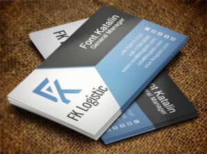 Visitenkarten-Design von Lanka Ama für FK Logistic Hungary Kft | Design: #8396792