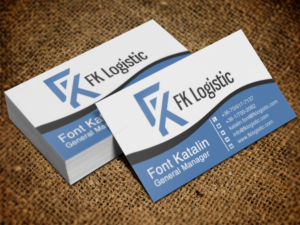 Visitenkarten-Design von Lanka Ama für FK Logistic Hungary Kft | Design: #8396801