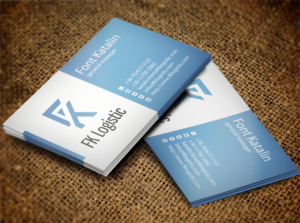 Business Card Design by Lanka Ama for FK Logistic Hungary Kft | Design: #8396823