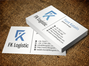 Business Card Design by Lanka Ama for FK Logistic Hungary Kft | Design: #8396832
