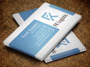 Business Card Design by Lanka Ama for FK Logistic Hungary Kft | Design: #8396841
