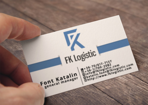 Business Card Design by Lanka Ama for FK Logistic Hungary Kft | Design: #8396846