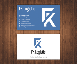 Business Card Design by Stylez Designz for FK Logistic Hungary Kft | Design: #8439838