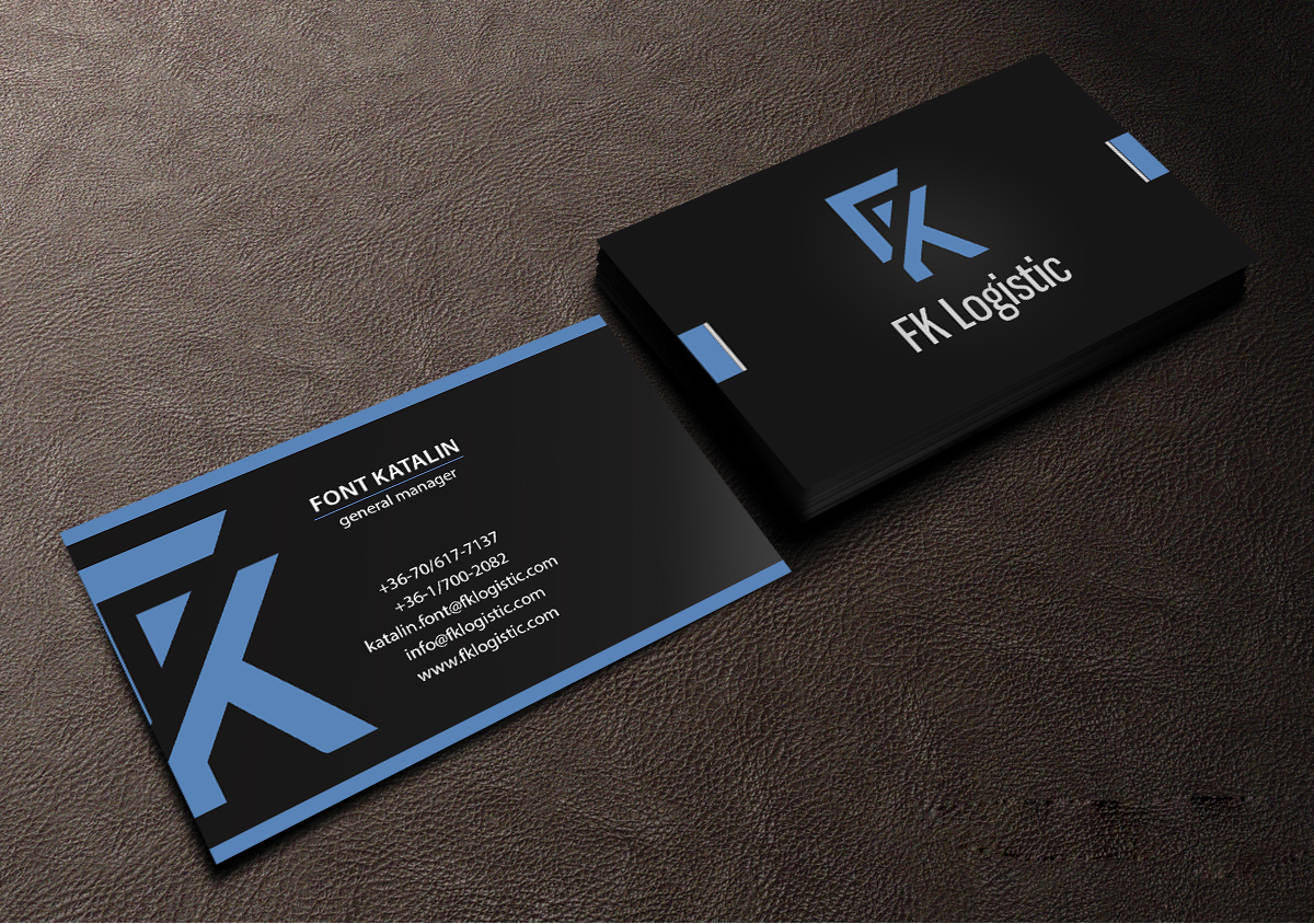 Business Card Design by Creations Box 2015 for FK Logistic Hungary Kft | Design #8404291