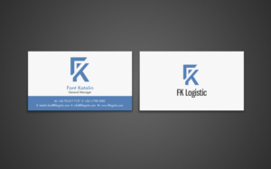 Business Card Design by chandrayaan.creative for FK Logistic Hungary Kft | Design: #8403889
