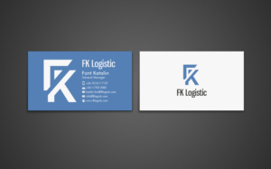 Business Card Design by chandrayaan.creative for FK Logistic Hungary Kft | Design: #8403903