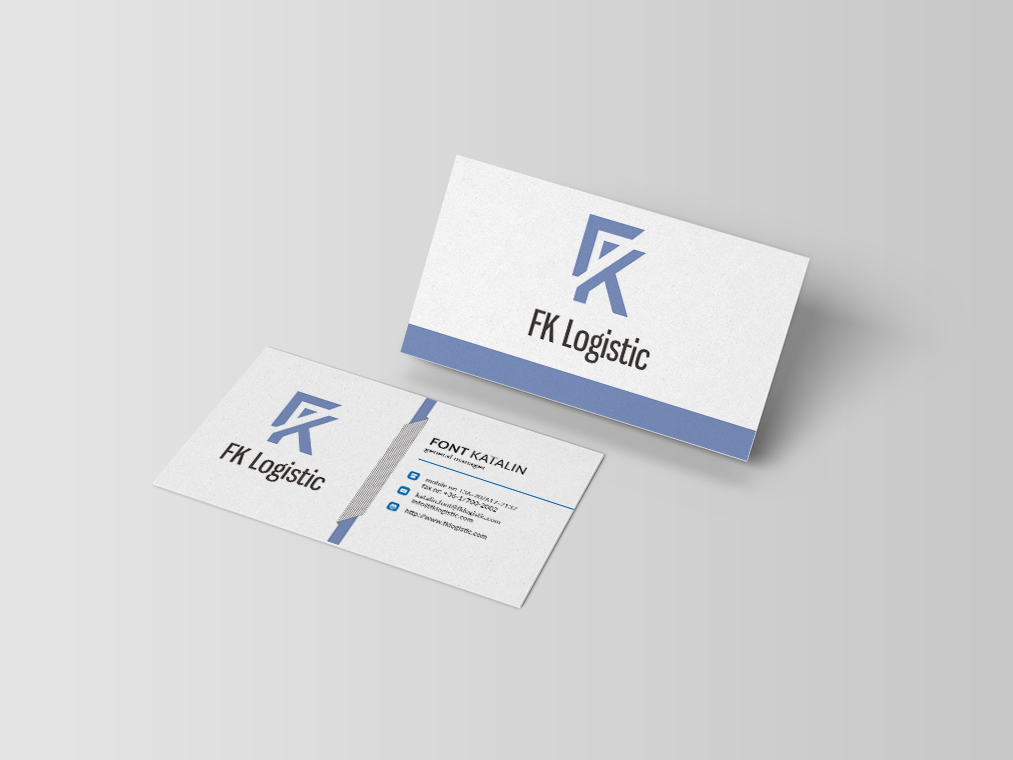 Business Card Design by isabel.paoli for FK Logistic Hungary Kft | Design #8404801