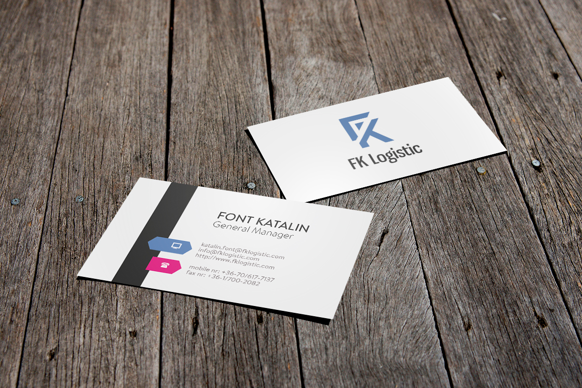 Business Card Design by isabel.paoli for FK Logistic Hungary Kft | Design #8404803