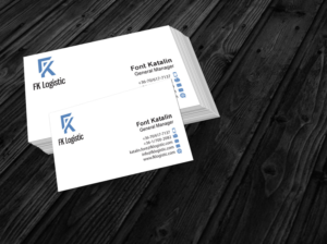 Business Card Design by S.R Creative One for FK Logistic Hungary Kft | Design: #8436174