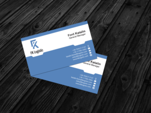 Business Card Design by S.R Creative One for FK Logistic Hungary Kft | Design: #8436362